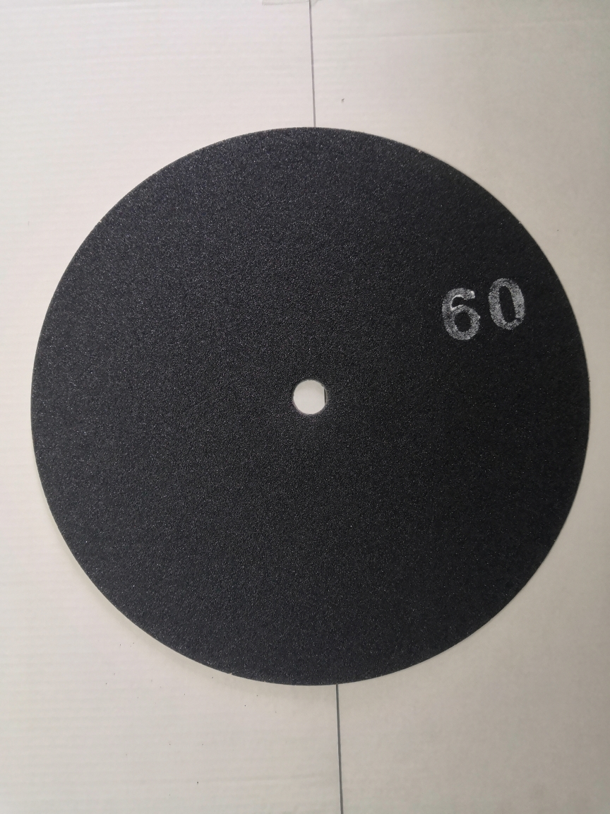 Диск шлифовальный двусторонний диаметр=400мм Р60 (карбид кремния)